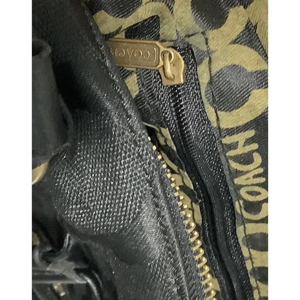 Coach handbags used large pre-owned black